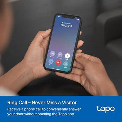 Tapo Video Doorbell: Tapo D210 2K Wireless Smart Video – Packaging