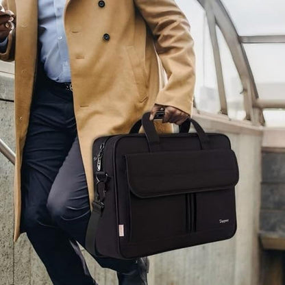 Laptop Bag: Taygeer 17 Inch Professional Business Office – Side View