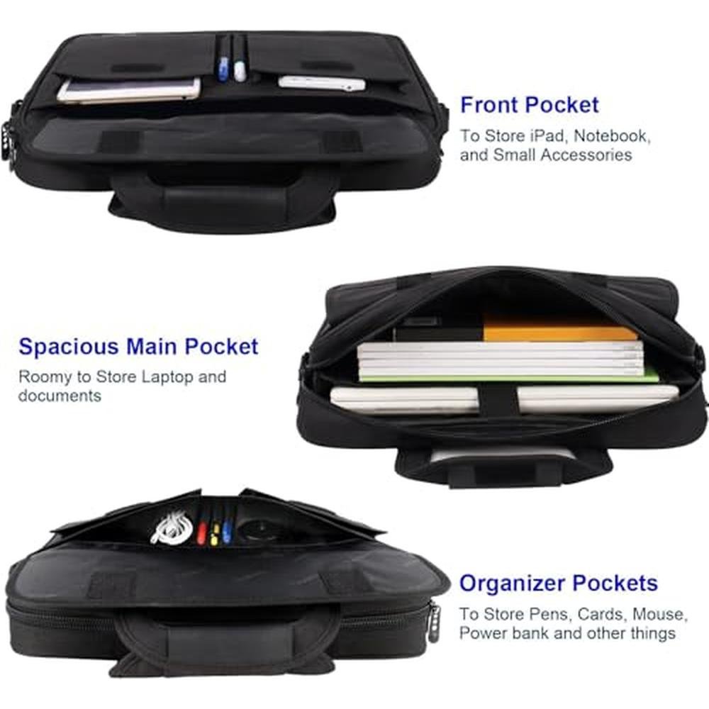 Laptop Bag: Taygeer 17 Inch Professional Business Office – In Use