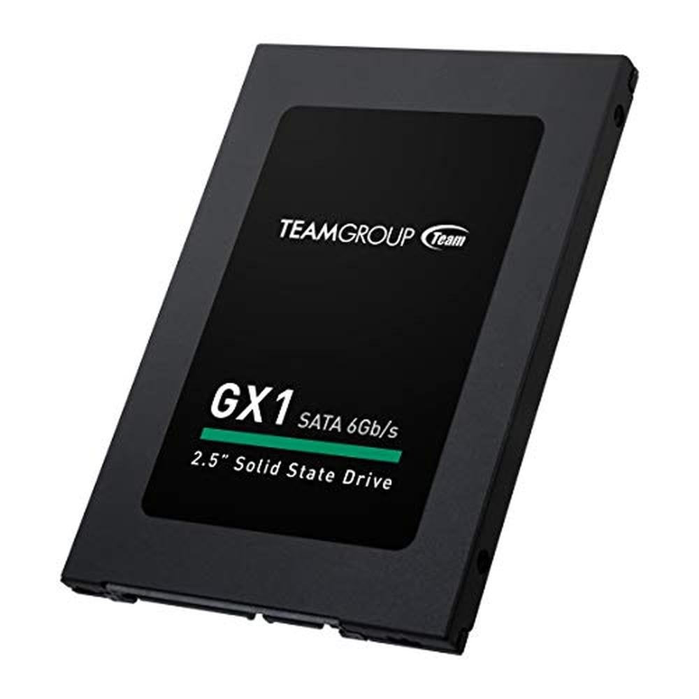 TeamGroup GX1 480GB 3D NAND TLC 2.5 Inch SATA III Internal – Front View