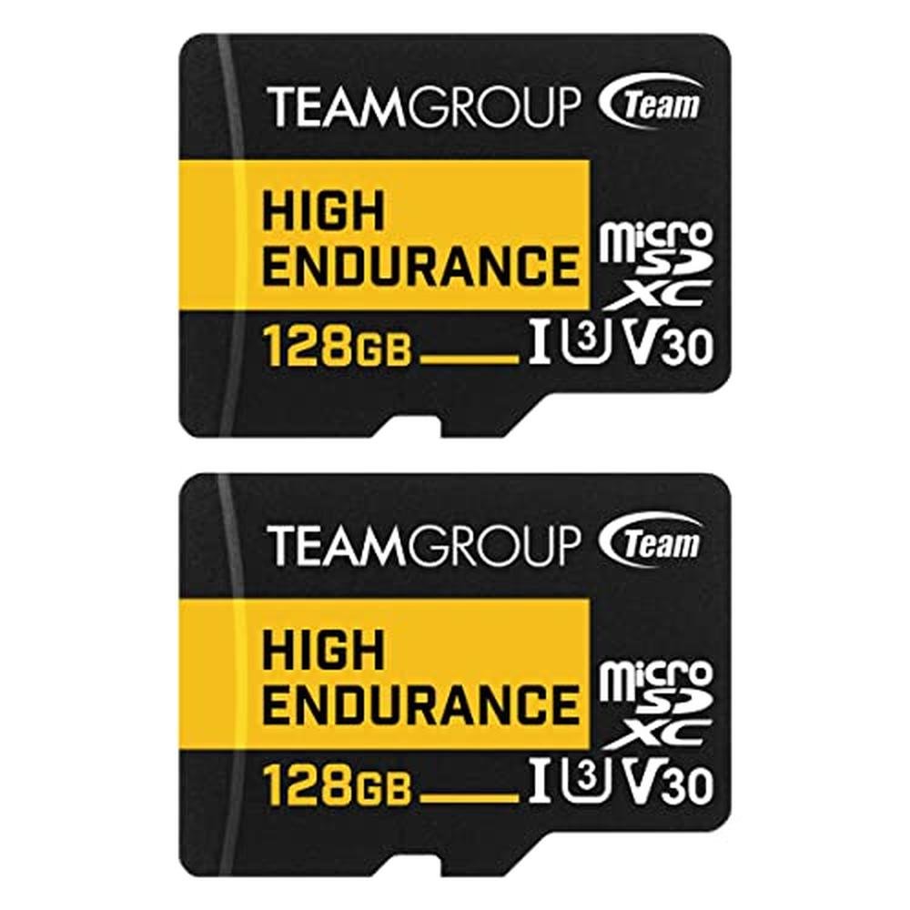 Teamgroup High Endurance: Teamgroup 128GB Micro SDXC UHS-I – Front View