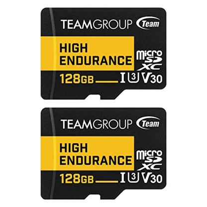 Teamgroup High Endurance: Teamgroup 128GB Micro SDXC UHS-I – Front View
