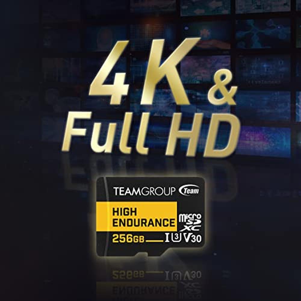 Teamgroup High Endurance: Teamgroup 128GB Micro SDXC UHS-I – Packaging