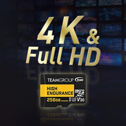 Teamgroup High Endurance: Teamgroup 128GB Micro SDXC UHS-I – Packaging