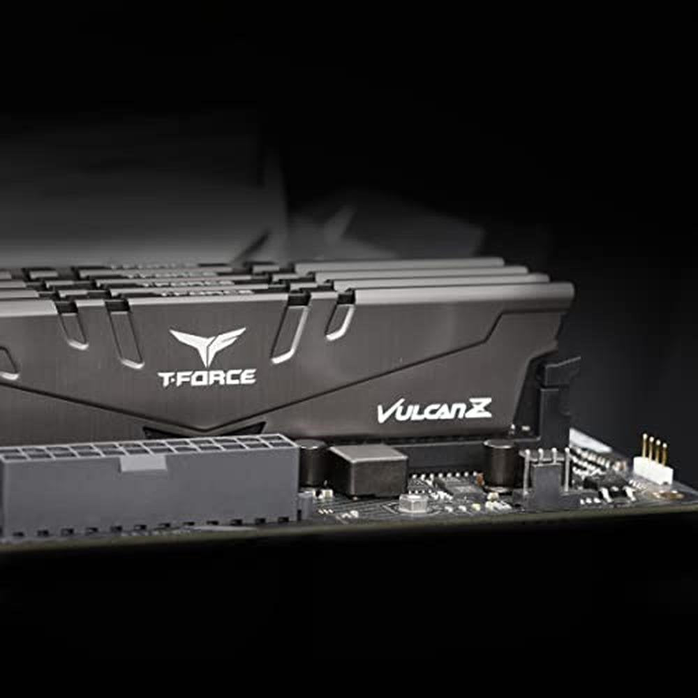 TeamGroup Force: TeamGroup T Force Vulcan Z DDR4 16GB Kit – Close-up Detail