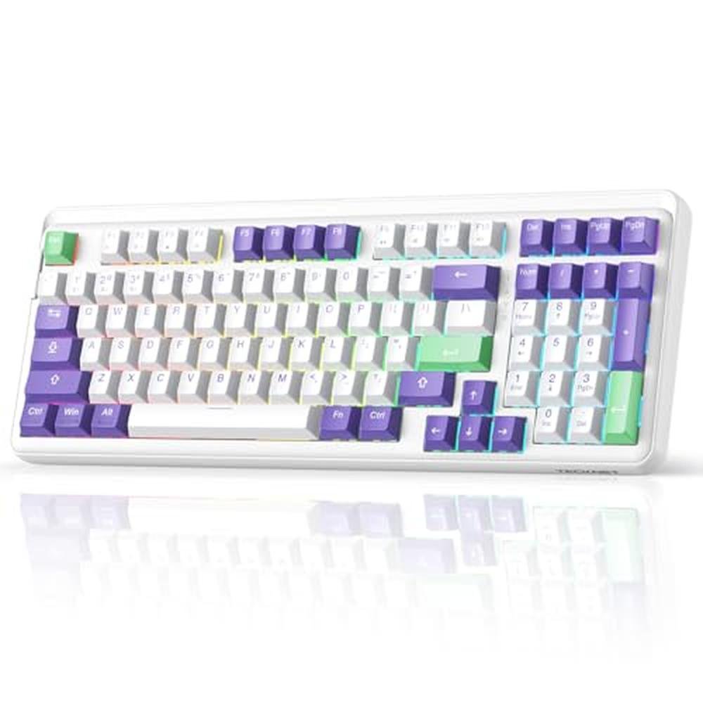 Keyboard Tecknet: TECKNET Mechanical Gaming Keyboard – Front View