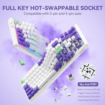 Keyboard Tecknet: TECKNET Mechanical Gaming Keyboard – In Use