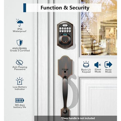 TEEHO TE002 Fingerprint Door Lock – Packaging
