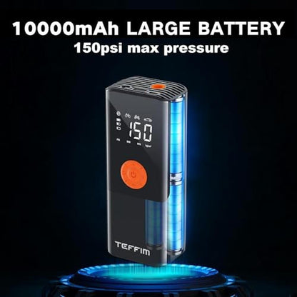 Air Teffim: Teffim Tire Inflator Portable Air Compressor – Packaging
