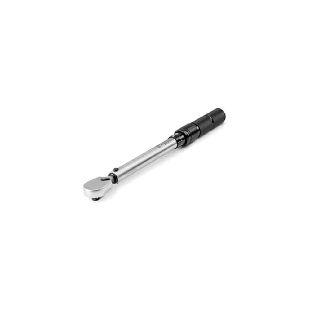 TEKTON 1/4 Inch Drive 90-Tooth Dual-Direction Micrometer – Front View