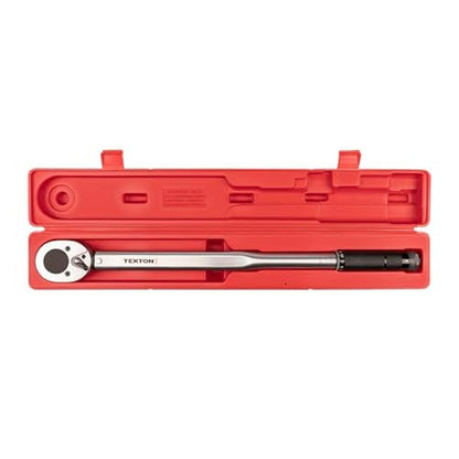 TEKTON 3/4 Inch Drive Micrometer Torque Wrench (50-300 – Side View