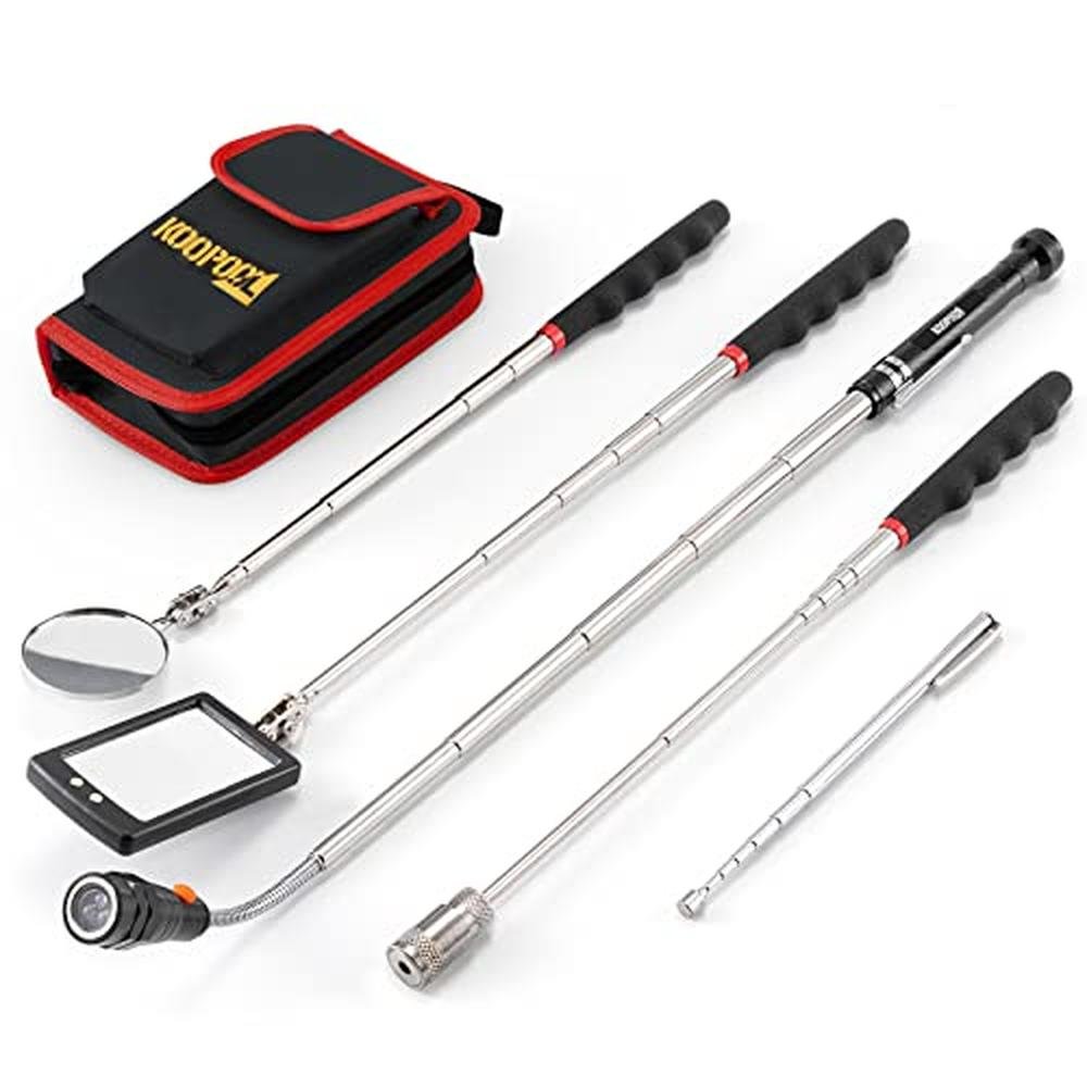 Telescoping Magnet: KOOPOOL Telescoping Magnetic Pickup – Front View