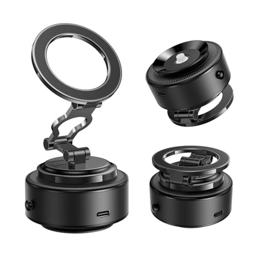 Car Mount: Telesin Electric Magsafe Car Mount – Front View