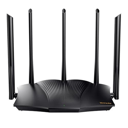 Tenda WiFi 6 Router: AX3000 Dual Band Gigabit Wireless – Front View