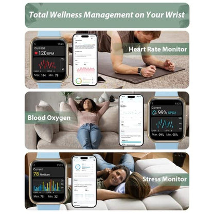 Tensky Smart Watch: Tensky 208BT 1.8'' Touch Screen – Side View