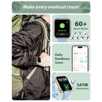 Tensky Smart Watch: Tensky 208BT 1.8'' Touch Screen – Close-up Detail