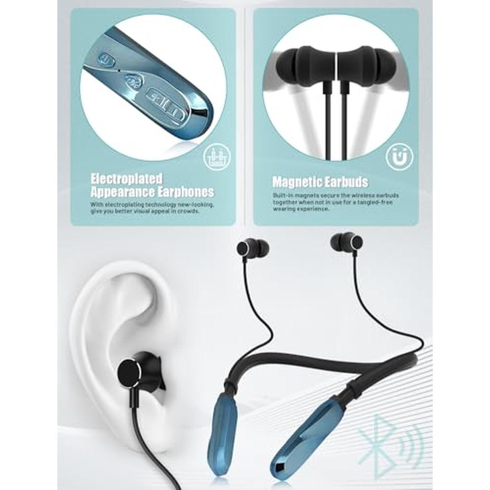 Neckband Headphones: TERUBIN Wireless Stereo Neckband – Packaging