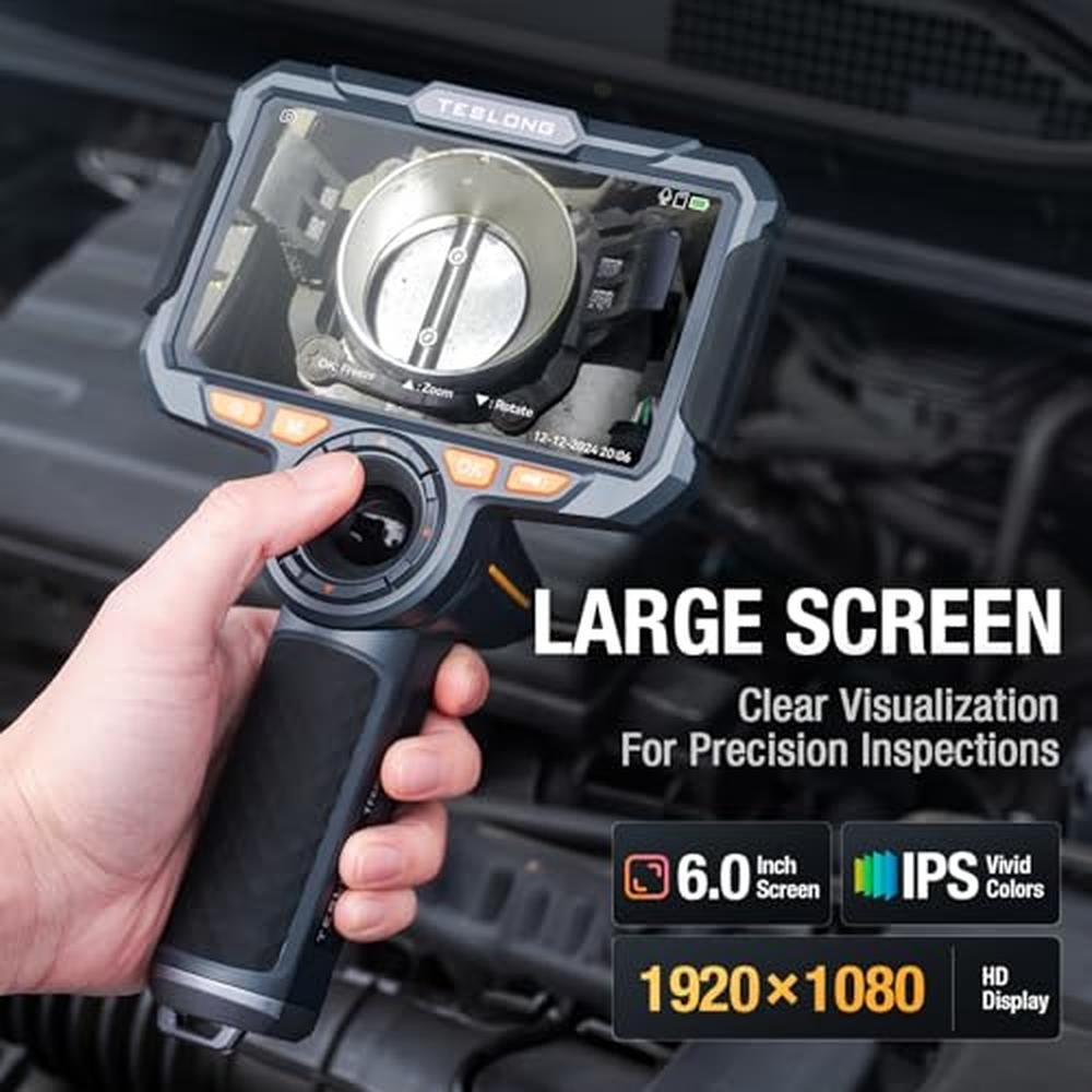 Teslong 9mm: Teslong 3 9mm 4-Way Articulating Borescope – In Use