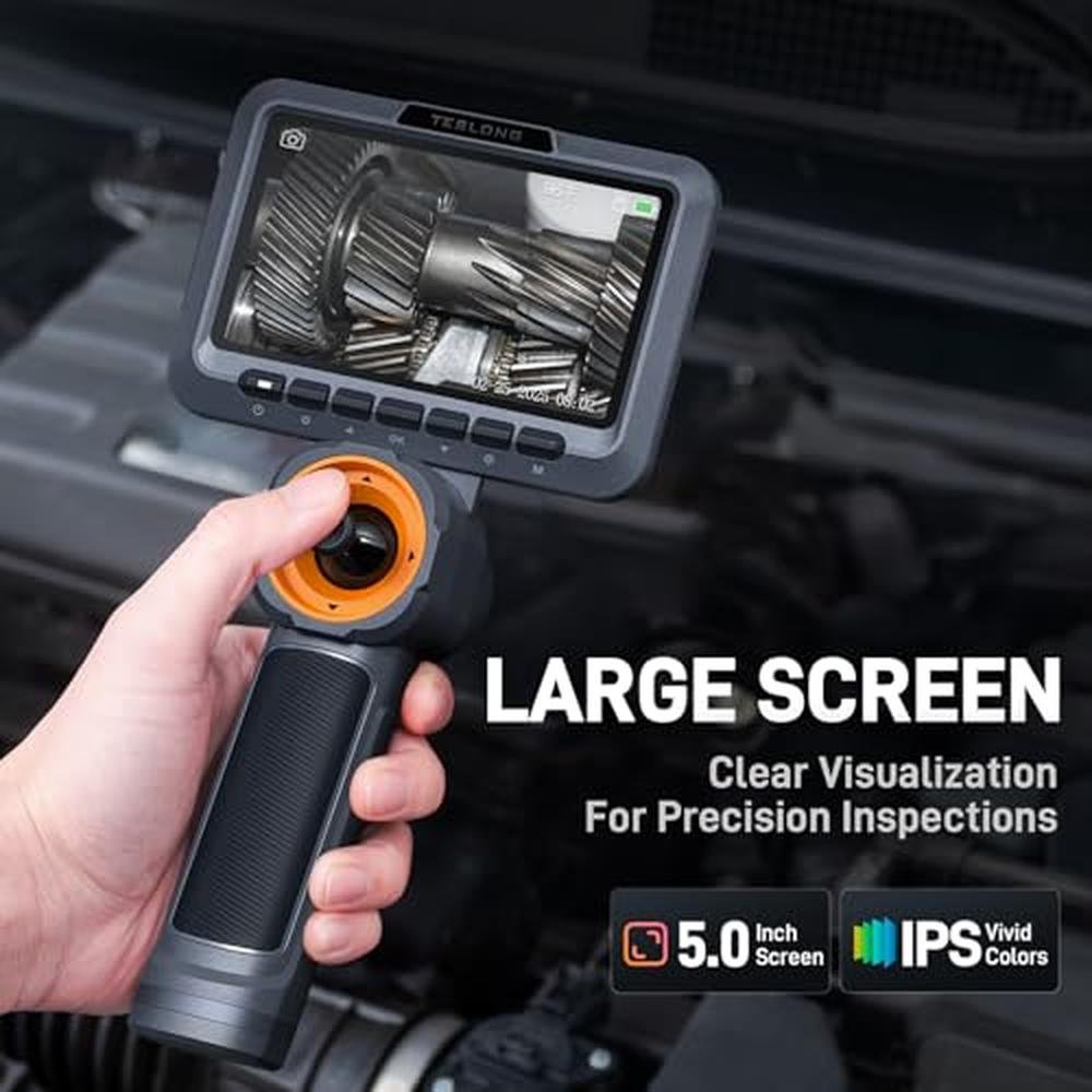 Camera Teslong: Teslong 360 Articulating Borescope with – In Use