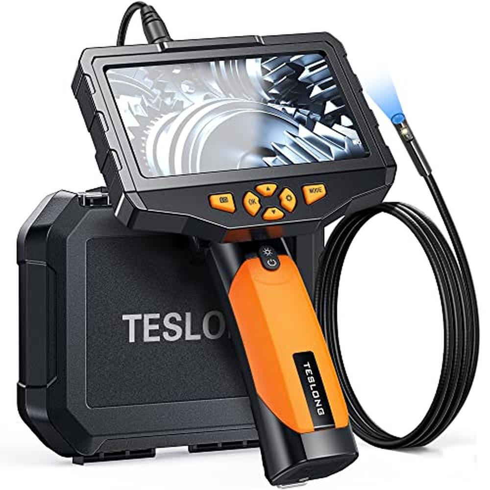 Camera Teslong: Teslong NTS300 Dual Lens Borescope Camera – Front View
