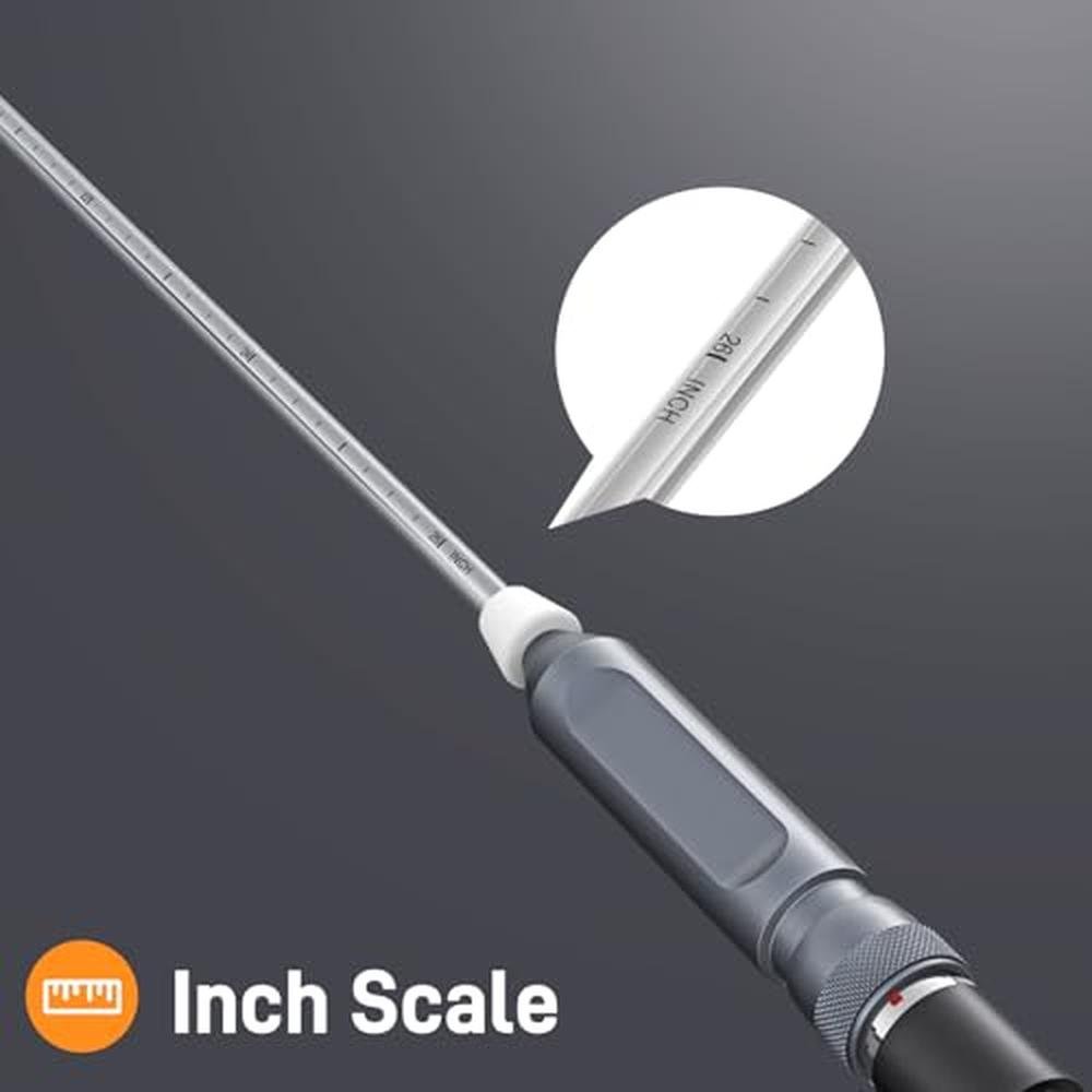 Teslong Rifle Borescope: TESLONG NTG100H 26-inch Rigid Probe – Close-up Detail