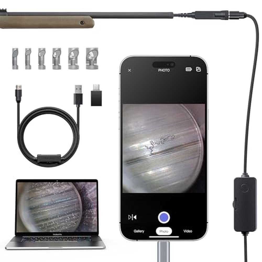 Camera Teslong: Teslong Rifle Borescope NTG100-C – Front View