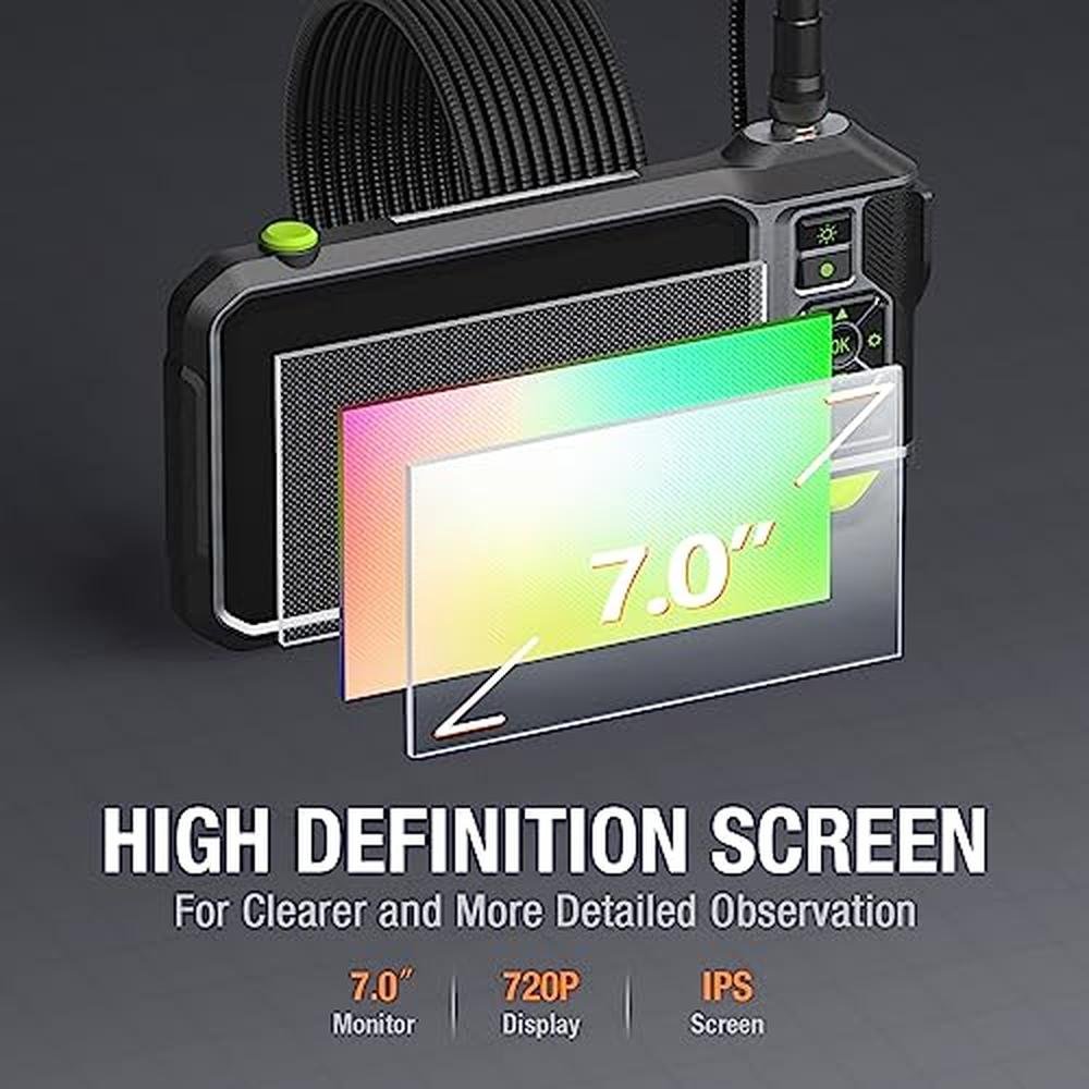 Mechanic Teslong: Teslong Triple Lens Borescope 1080P HD – Side View