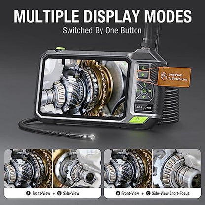 Mechanic Teslong: Teslong Triple Lens Borescope 1080P HD – In Use
