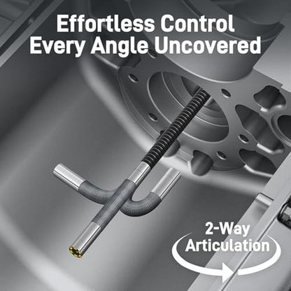 Teslong Two-Way Articulating Borescope – Close-up Detail