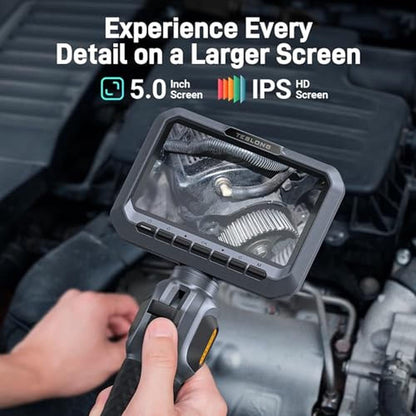 Teslong Two-Way Articulating Borescope – In Use