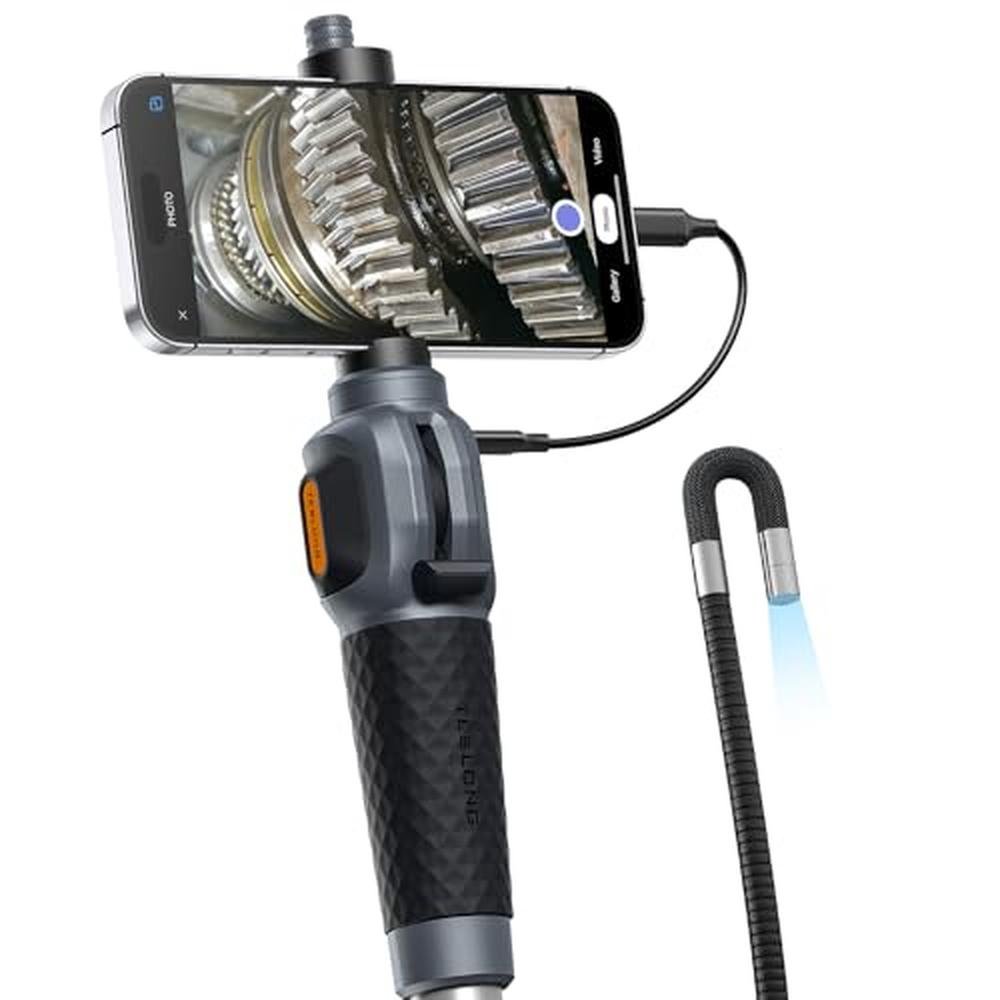 Teslong Two-Way Articulating Borescope – Front View
