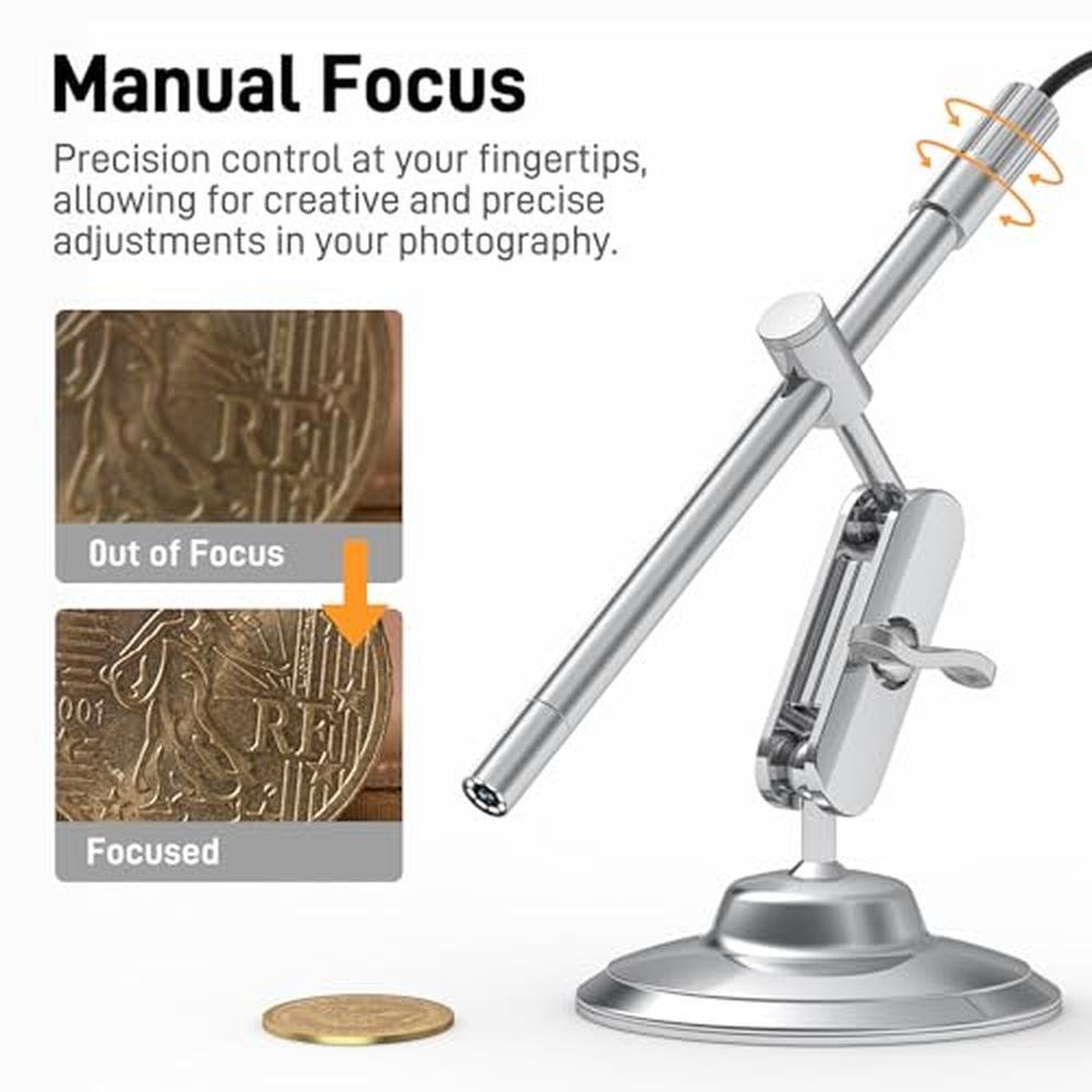 Teslong Digital Microscope: Teslong MS100-C 10x-200x – Packaging