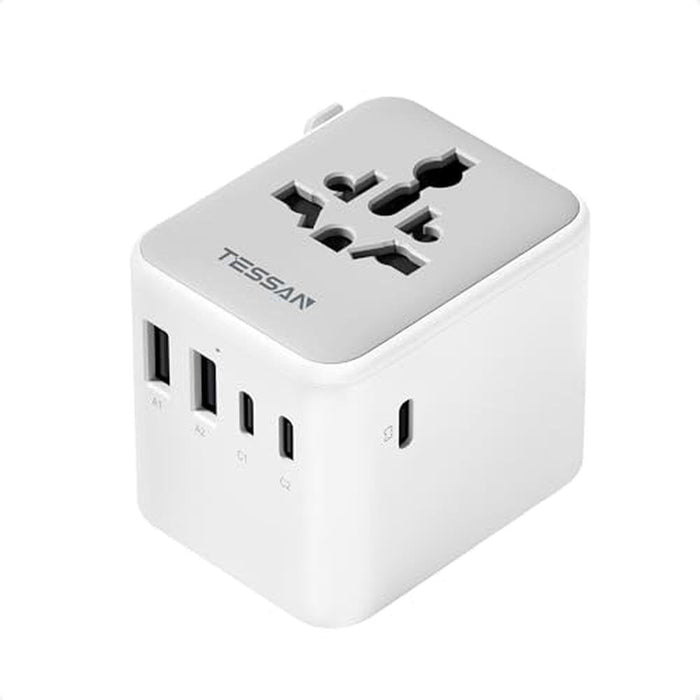 Adapter Tessan: TESSAN Universal Travel Adapter 28W – Front View