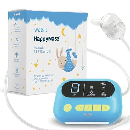 HappyNose Nasal Aspirator: 3X Greater Suction – Front View