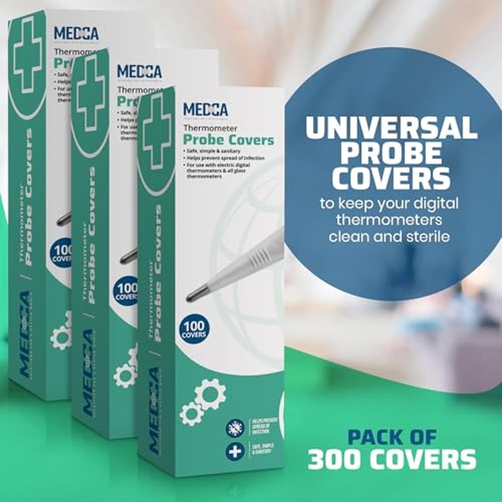 Thermometer Probe Covers: Universal Disposable Probe Cover – Side View
