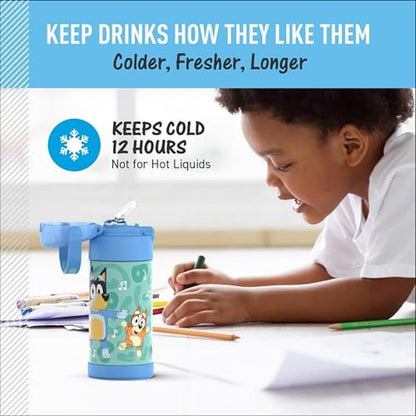 Water Bottle: Thermos Funtainer 12 Ounce Kids Stainless – Packaging