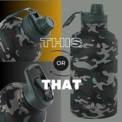 Water Bottle: Thermosis 64 Oz Insulated Stainless Steel – Close-up Detail