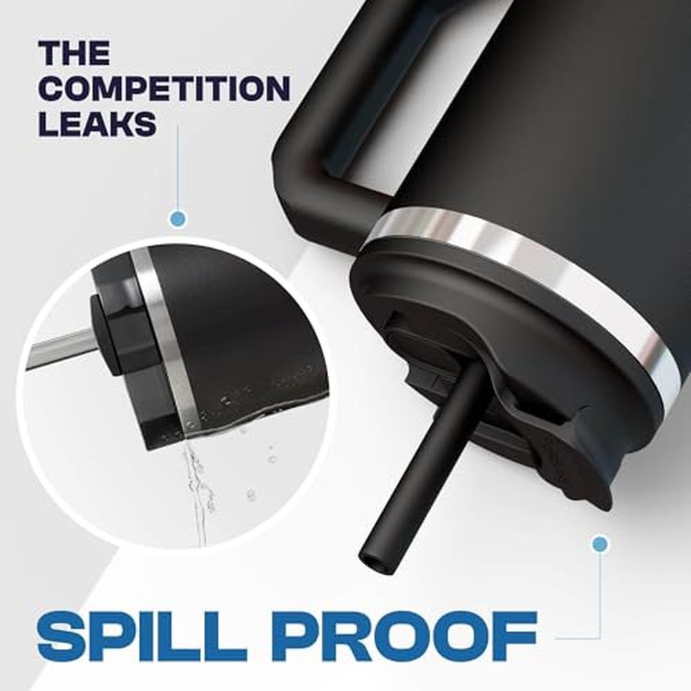 Frost Buddy Thicc Buddy: 40 oz Stainless Steel Vacuum – In Use