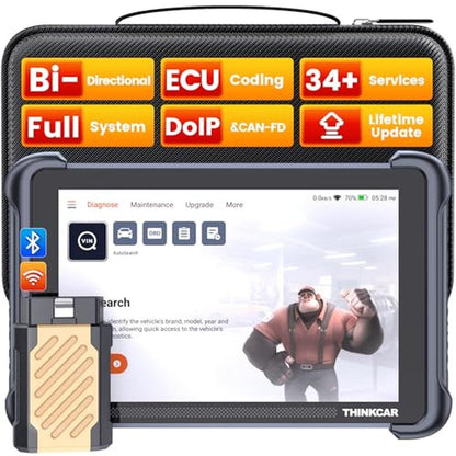 Thinkcar Tool: THINKSCAN 689BT Bidirectional Scan Tool – Front View