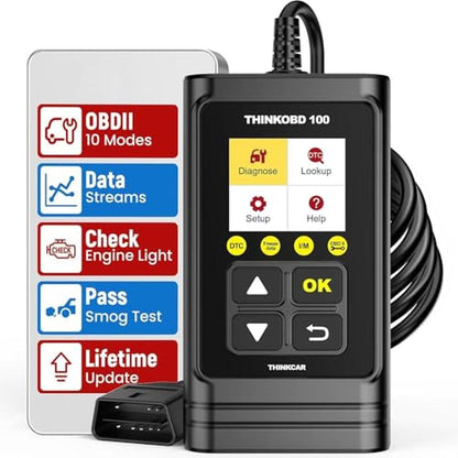 Thinkcar OBD2: Thinkobd100 Car Scanner – Front View