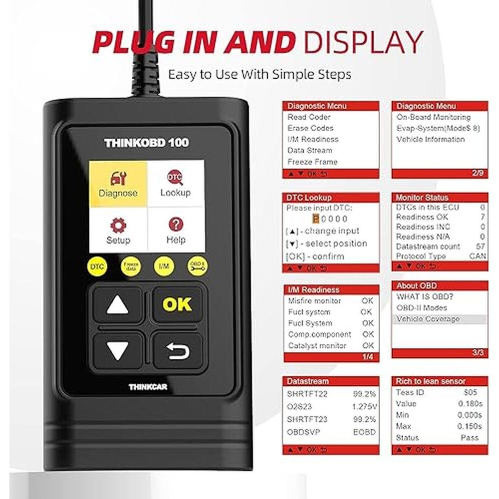 Thinkcar OBD2: Thinkobd100 Car Scanner – Packaging
