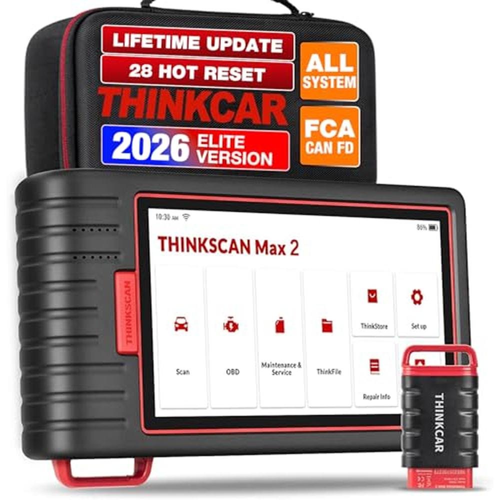 Thinkcar OBD2 Scanner Wireless 2026 Thinkscan Max2 – Front View