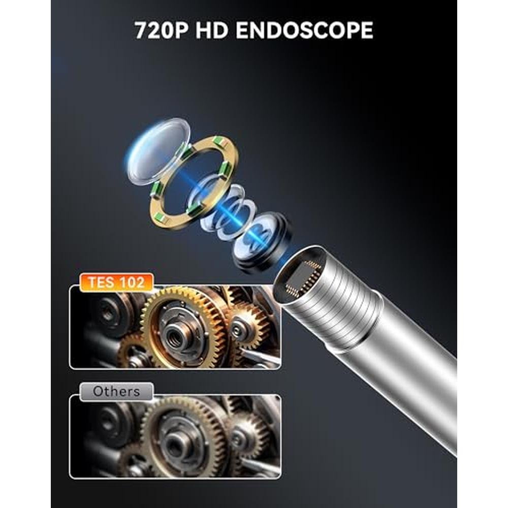 Camera Light: THINKCAR TES102 Endoscope Camera with 0.21 – Packaging