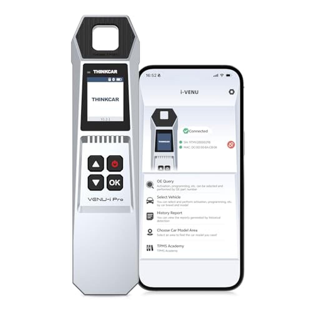 ThinkTPMS VENU iPro Handheld Tire Pressure Monitor – Front View