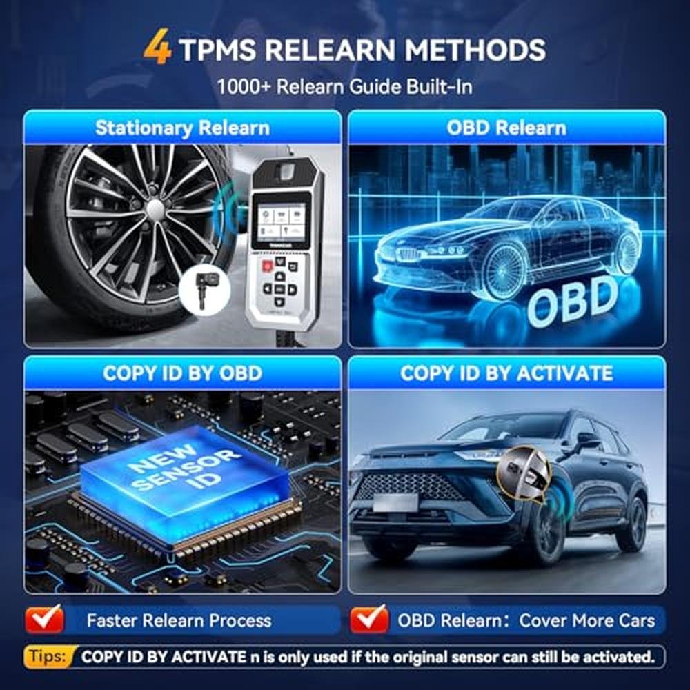 TPMS: THINKTPMS VENU90 OBD2 Scanner Diagnostic Tool – Packaging