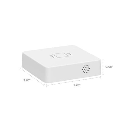 THIRDREALITY Smart Vibration Sensor with 110dB Alarm – Side View