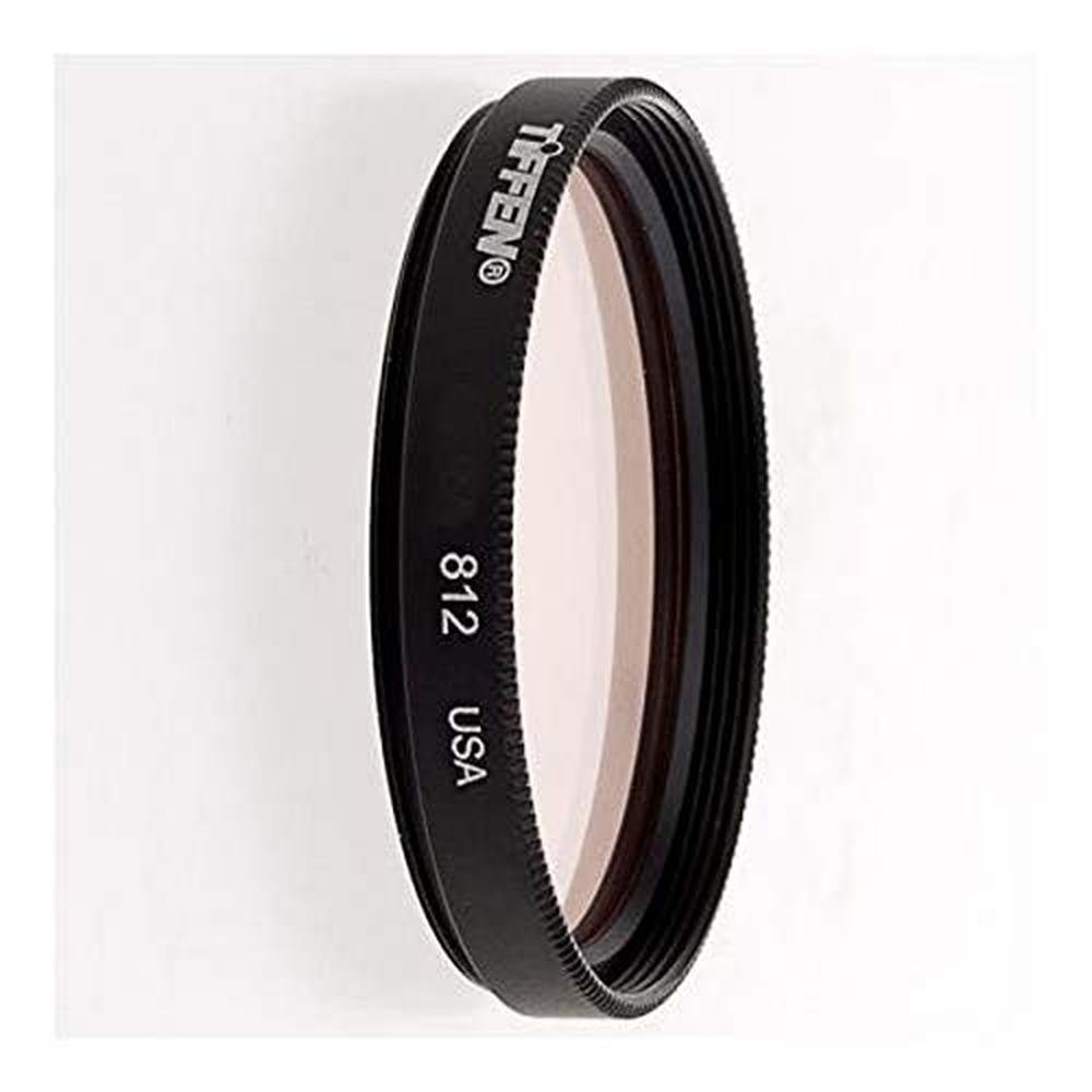 Tiffen 58mm 812 Warming Camera Lens Filter – Front View