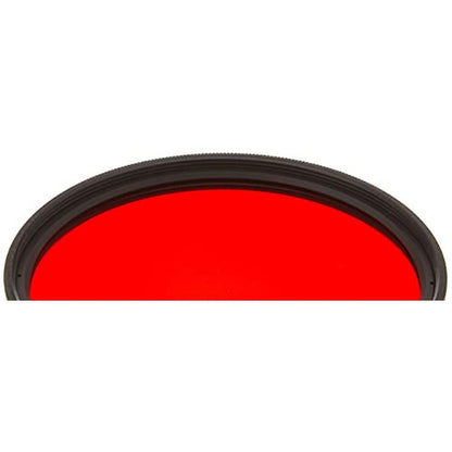 Tiffen 67mm 25 Filter (Red) – Side View