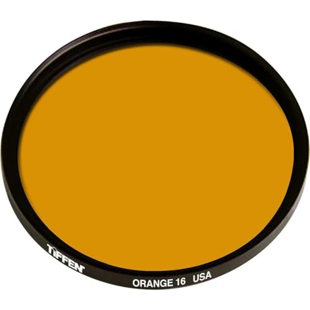 Tiffen 77mm 16 Filter (Orange) – Front View