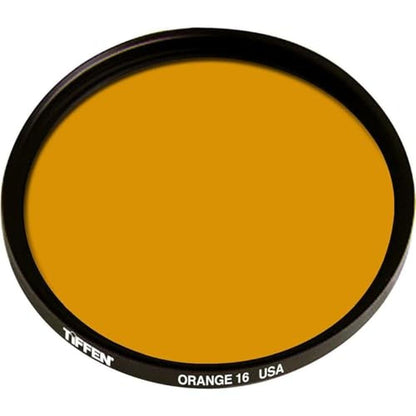 Tiffen 77mm 16 Filter (Orange) – Front View